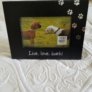 Dog photo frame 4"x6"